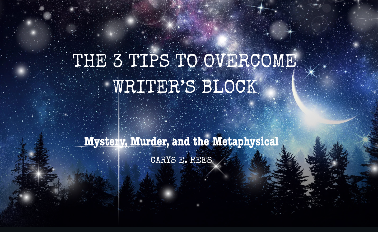 Overcome Writer’s Block